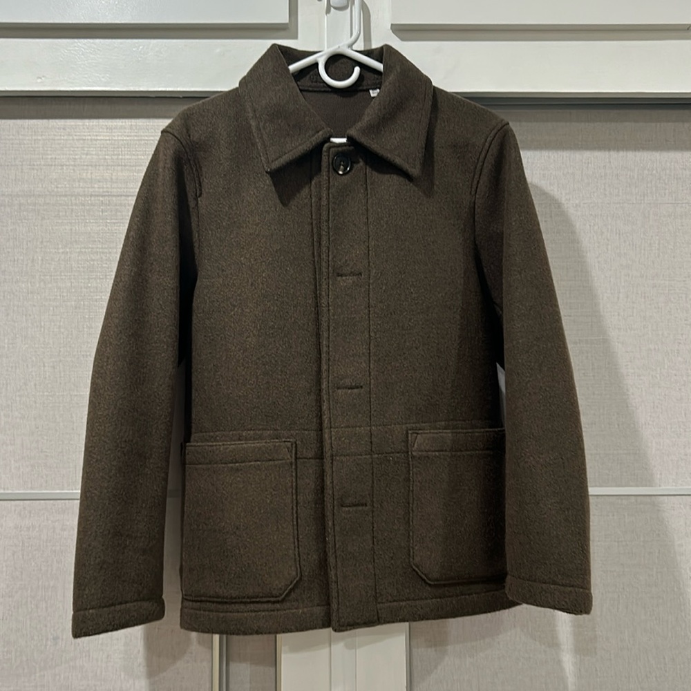 Like new UNIQLO wool blend jacket